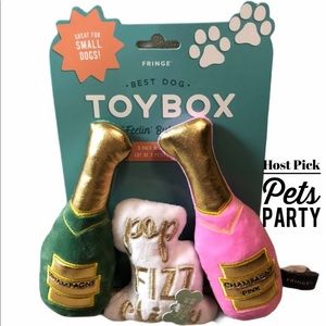 🆕 Fringe Studio Feelin Bubbly Mini Plush Dog Toy